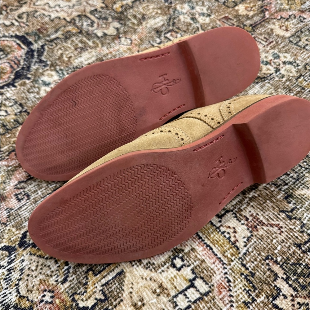 Cole Haan Men's Tan Suede Shoes - Picture 2 of 3